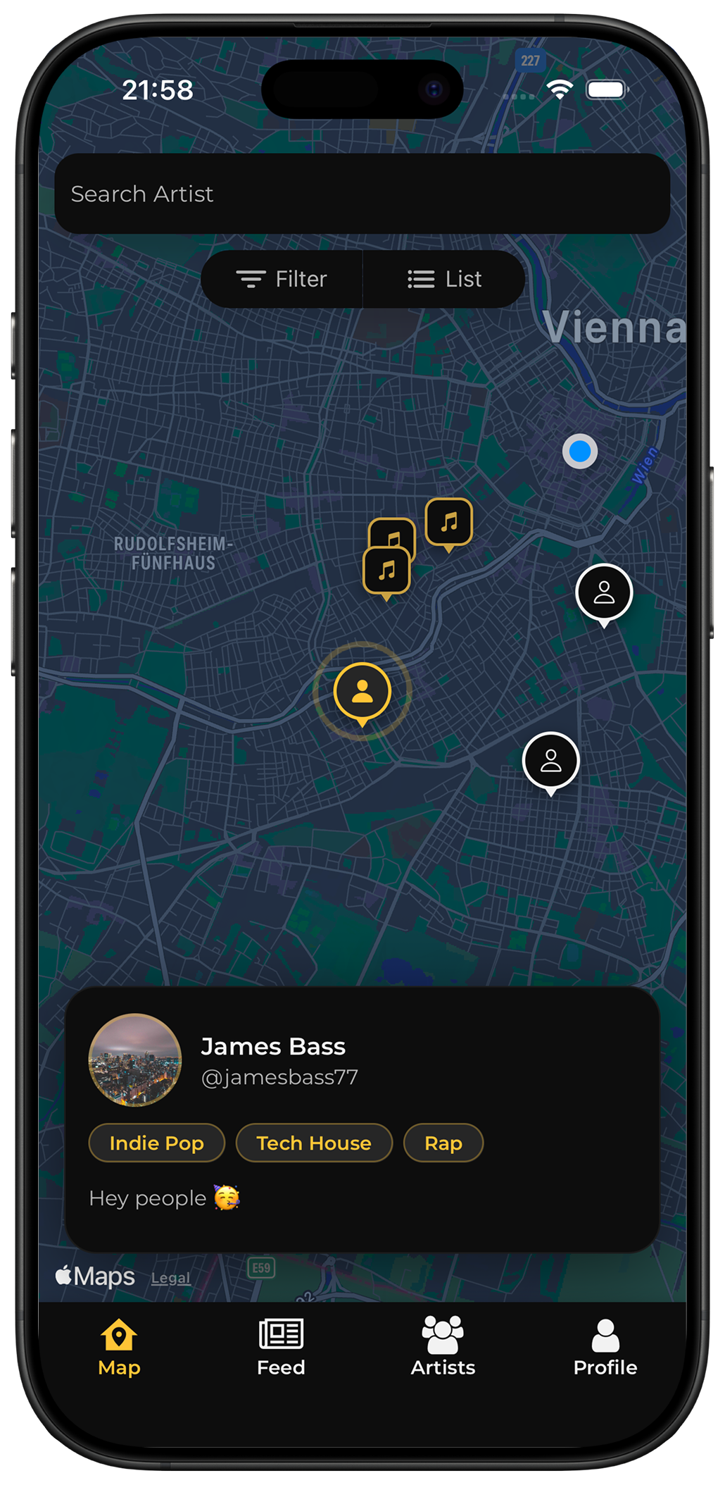 Soundpin App Screenshot